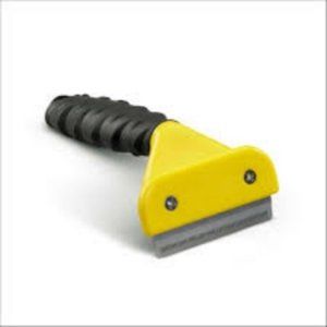 2 pack Cat Dog grooming tool yellow 2.65 edge
